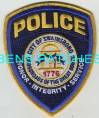 GEORGIA,SWAINSBORO POLICE 3